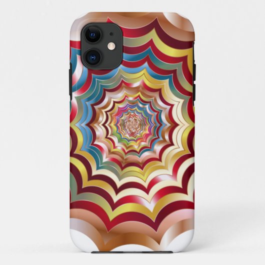 spinnenweb hypnotiserend gerevitaliseerd Case-Mate iPhone case (Achterkant)