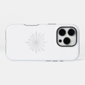 Spinnenweb iPhone hoesje (Achterkant horizontaal)