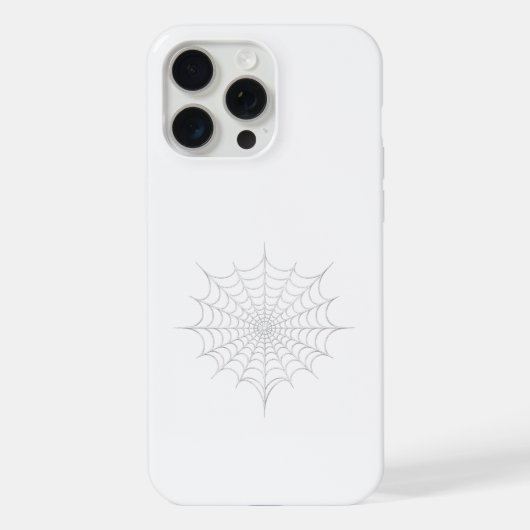 Spinnenweb iPhone Hoesje (Achterkant)