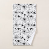 Spinnenweb Patroon Halloween  Bad Handdoek (Handdoek)