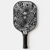 Spinnenweb skateboard pickleball paddle (Voorkant)