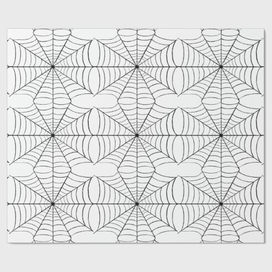 spinnenwebben inpakpapier (Vlak)