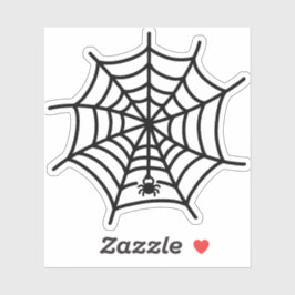 Spinnenwebdoedel Sticker