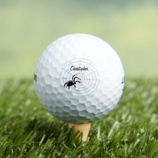 Spinnenwebontwerp Golfballen (Insitu Shirt)