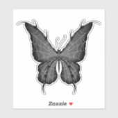 spinnenwebvlinder sticker (Vel)