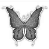 spinnenwebvlinder sticker (Voorkant)