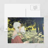 SPINNER BRODEUSE BRIEFKAART (Voorkant / Achterkant)