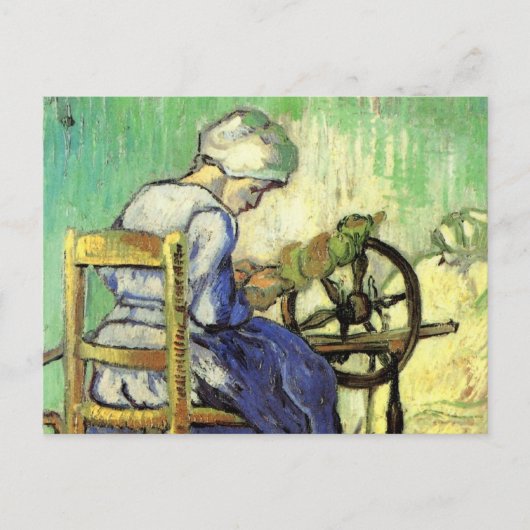 Spinner by Vincent van Gogh Briefkaart (Voorkant)