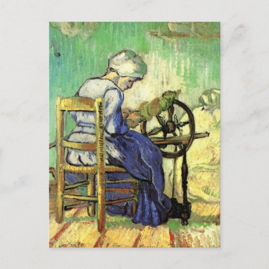 Spinner by Vincent van Gogh Briefkaart (Voorkant)