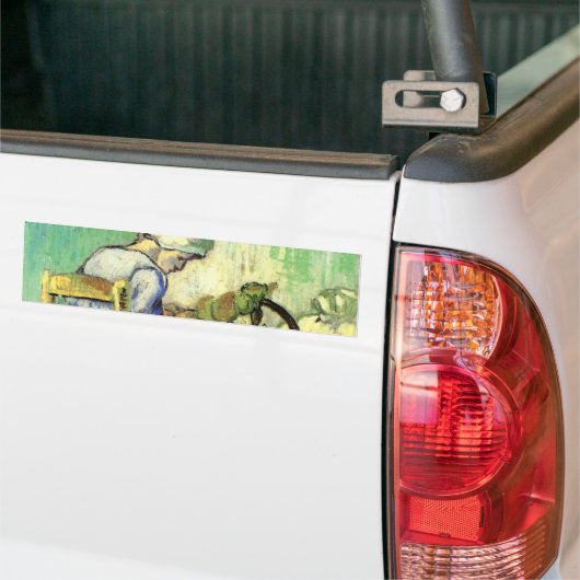 Spinner by Vincent van Gogh Bumpersticker (Op Truck)