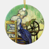 Spinner by Vincent van Gogh Keramisch Ornament (Voorkant)