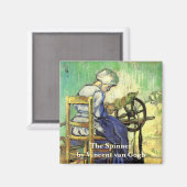 Spinner by Vincent van Gogh Magneet (Voorkant / Achterkant)
