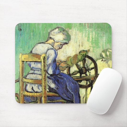 Spinner by Vincent van Gogh Muismat (Met muis)