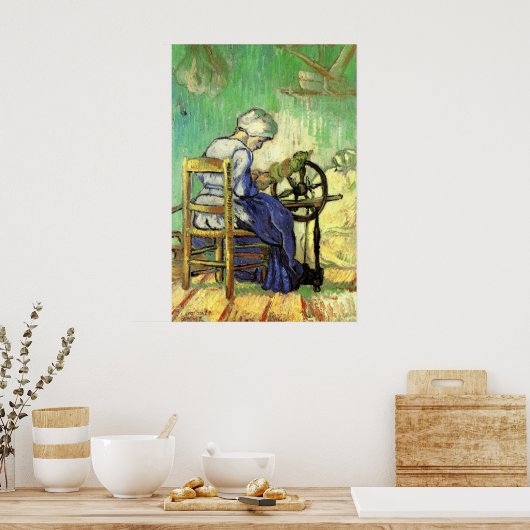 Spinner by Vincent van Gogh Poster (Keuken)