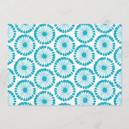 Spinner Custom Monogram Stationery Notitiekaartje (Voorkant)