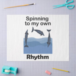 Spinner Dolfijn Die Draait Op Mijn Eigen Ritme Cit Tissuepapier