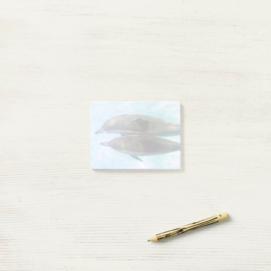 Spinner Dolphins | Oahu Hawaii Post-it® Notes (Op bureau)