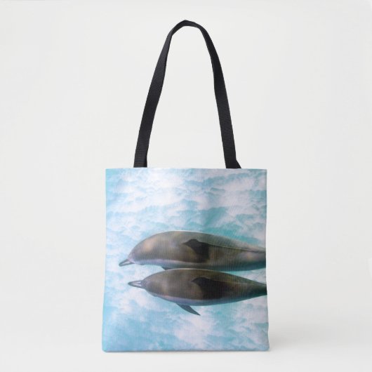 Spinner Dolphins | Oahu Hawaii Tote Bag (Voorkant)