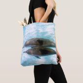 Spinner Dolphins | Oahu Hawaii Tote Bag (Dichtbij)