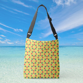 Spinner Pattered Medium Crossbody Bag Tas