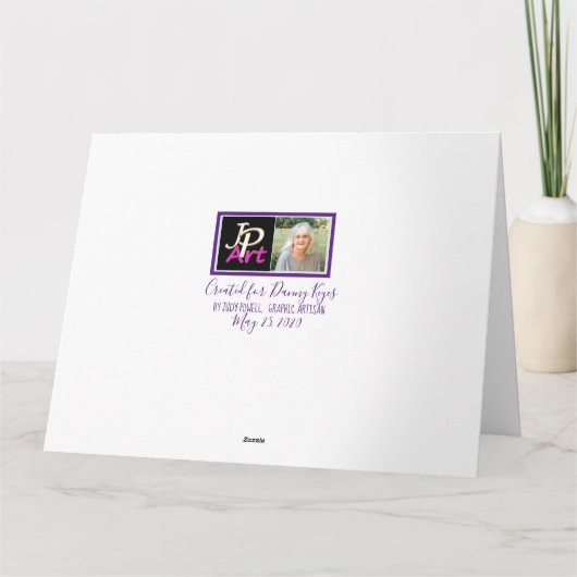 Spinner Vuurwerk Verjaardag Kaart - Wenskaart (Achterkant)