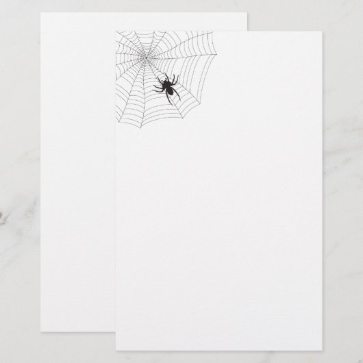 Spinnet Briefpapier (Voorkant / Achterkant)