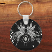 Spinneusdiamantsparren Sleutelhanger (Voorkant)