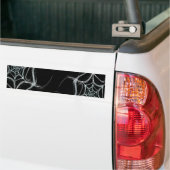 Spinneweb Fractale Achtergrond Bumpersticker (Op Truck)