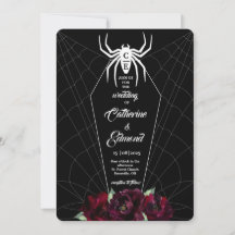 Spinneweb Kist Zwart Wit Hallowedding