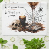 Spinneweb Martini recept Theedoek (Gevouwen)