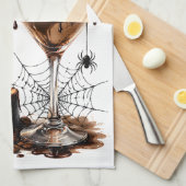 Spinneweb Martini recept Theedoek (Quarter Fold)