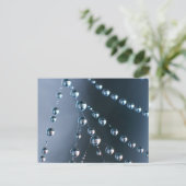 Spinneweb met Druppeltjes Briefkaart (Staand voorkant)