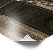 Spinneweb van vampier foto afdruk (Hoek)