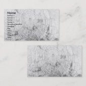 spinneweb visitekaartje (Voorkant / Achterkant)