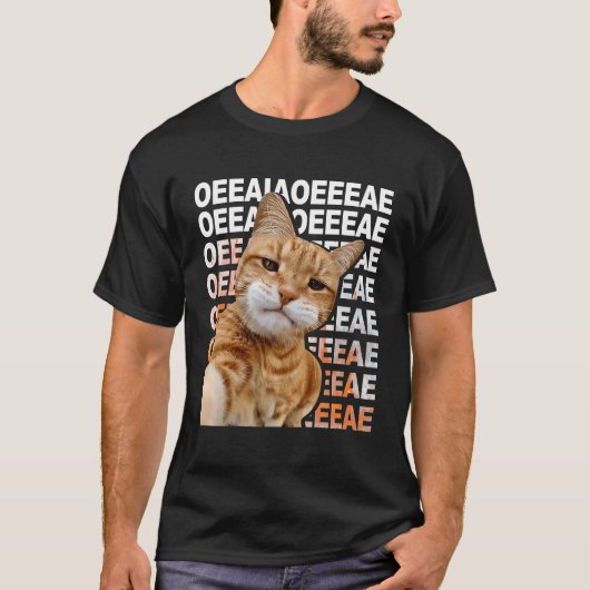 Spinning Cat Meme OIIAOIIA Cat_s Epic Selfie Momen T-shirt (Voorkant)