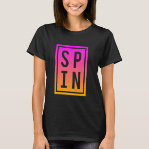 Spinning Class Gezegde Spin Workout Oefening Bike T-shirt