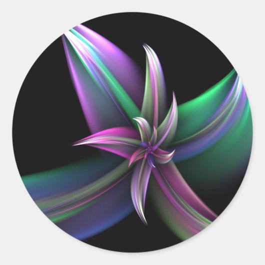 Spinning Flower Sticker (Voorkant)