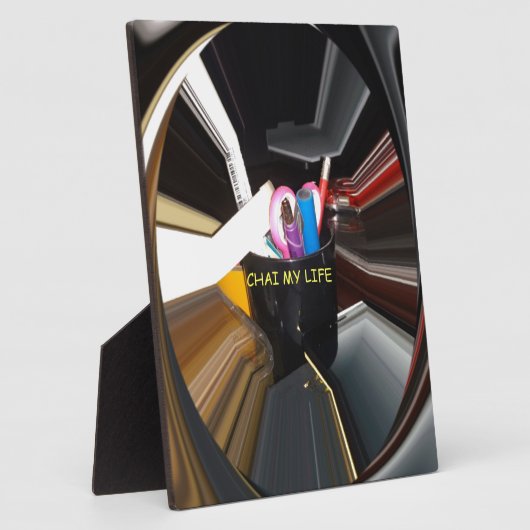 Spinning Kantoor Essentials Moderne wanddecoratie Fotoplaat (Zijkant)