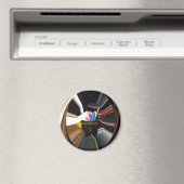 Spinning Kantoor Essentials Moderne wanddecoratie Magneet (Insitu (Vaatwasser))