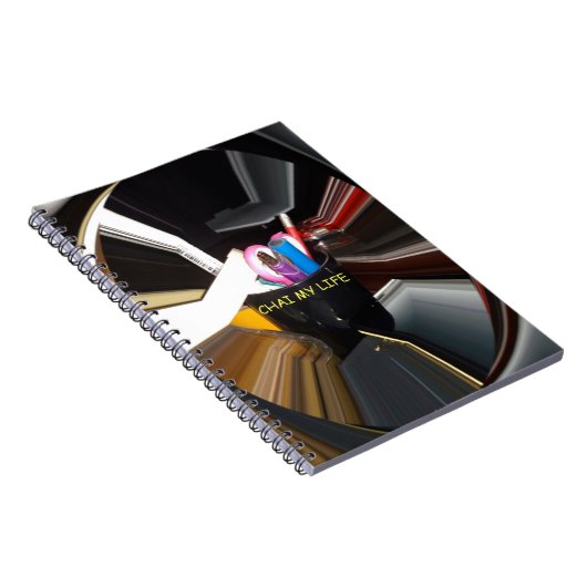 Spinning Kantoor Essentials Moderne wanddecoratie Notitieboek (Rechterzijde)