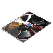 Spinning Kantoor Essentials Moderne wanddecoratie Notitieboek (Linkerzijde)