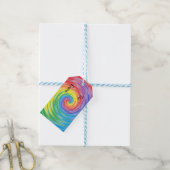 Spinning Rainbow Gift Labels Cadeaulabel (Met Touw)