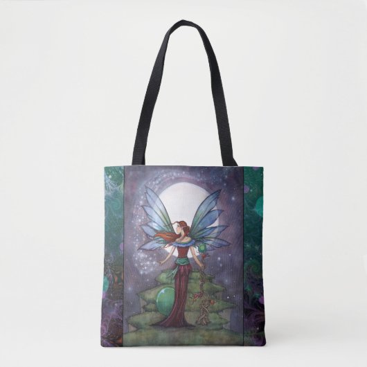 Spinning Stars Magical Fairy beroemd gemaakt door Tote Bag (Voorkant)