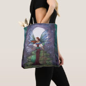 Spinning Stars Magical Fairy beroemd gemaakt door Tote Bag (Dichtbij)