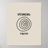 Spinning Truth Poster (Voorkant)