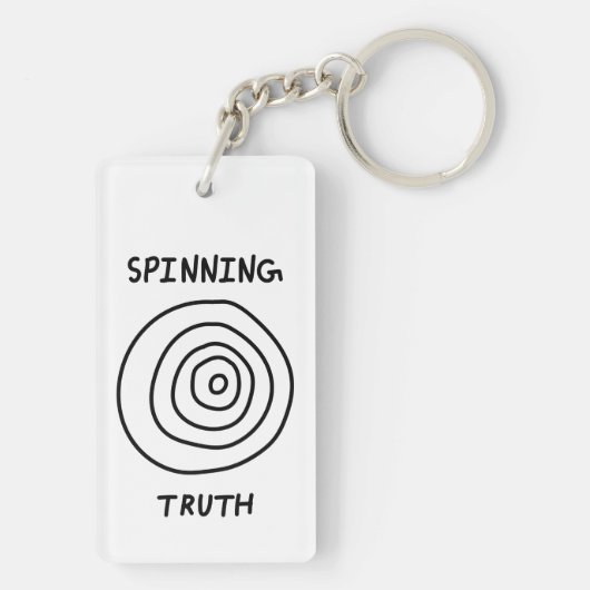 Spinning Truth Sleutelhanger (achterkant)