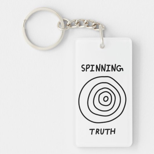 Spinning Truth Sleutelhanger (Voorkant)