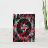 Spinning Yule wreath.... Kaart (Voorkant)