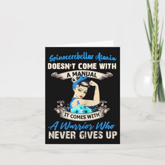 Spinocerebellaire Ataxie Komt Niet Met Een Handlei Kaart (Voorkant)