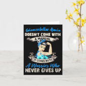 Spinocerebellaire Ataxie Komt Niet Met Een Handlei Kaart (Gele Bloem)